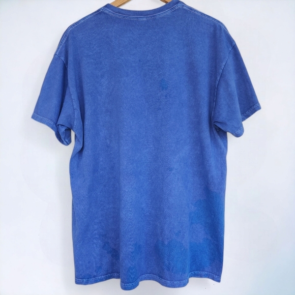 Outkast | Mineral Wash Blue Retro Throwback Graphic Tee Mens XL Unisex - Picture 4 of 8
